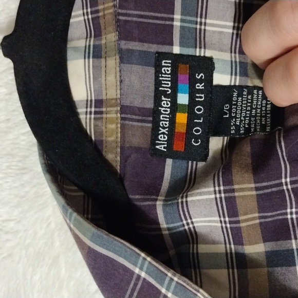 Alexander Julian Colours button down shirt - Picture 2 of 2